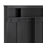 Merax Versatile Hall Tree with Hooks, Shelves, and 24 Shoe Storage Cubbies - image 11
