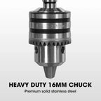 Baumr-AG 600W 12" Pedestal Floor Drill Press, 16 Speeds, 16mm Chuck (DP19) - image 4