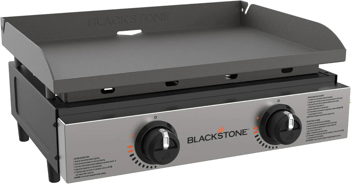 Blackstone 1666 22” Tabletop Griddle with Stainless Steel Faceplate, Powder Coated Steel, Black - image 21