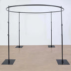 Efavormart 10ft / 4 Post Gold Metal DIY Photography Backdrop Stand, Wedding Arch Canopy Tent - image 21