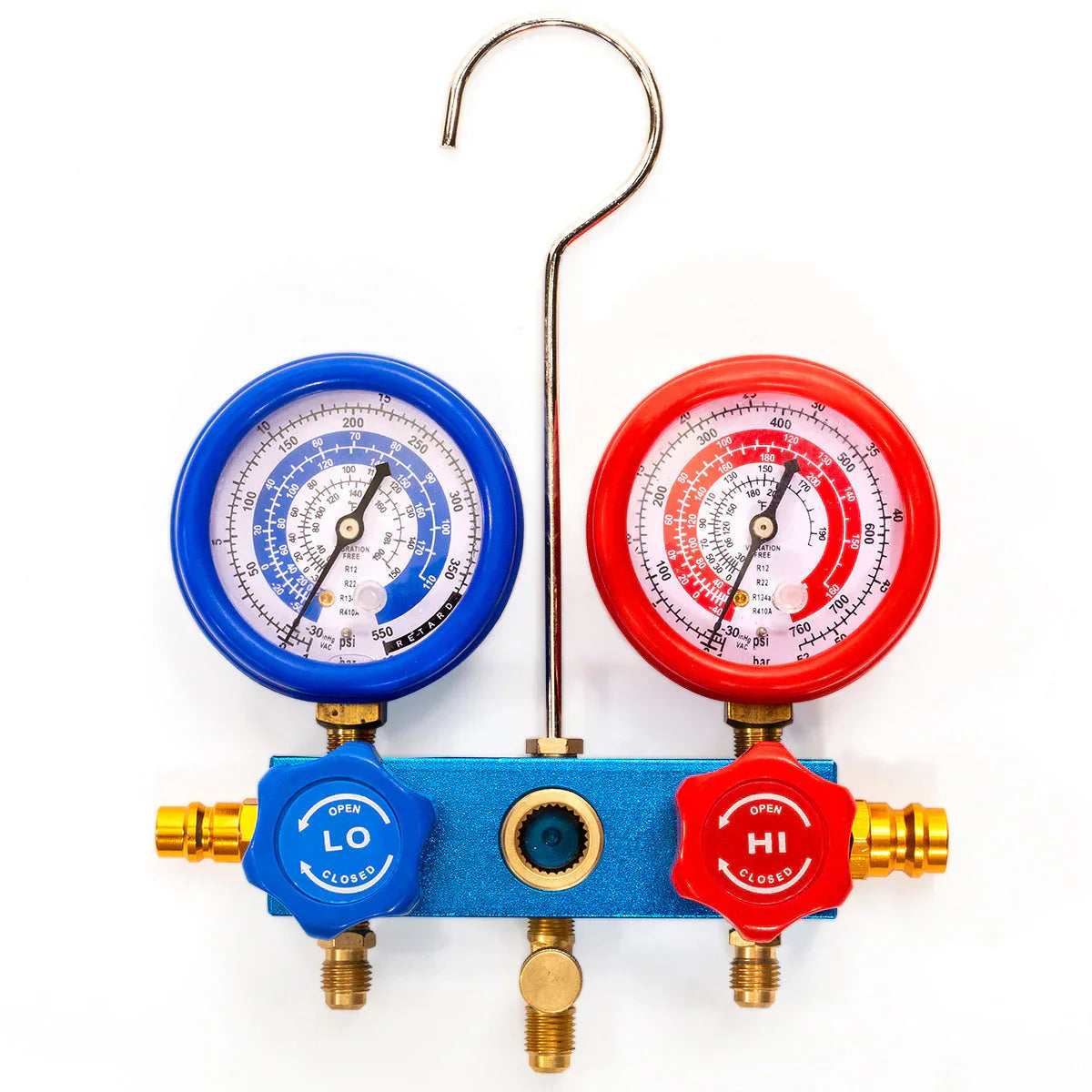 71097 3CFM 1/4 HP Vacuum Pump HVAC Refrigeration AC Manifold Gauge - image 2