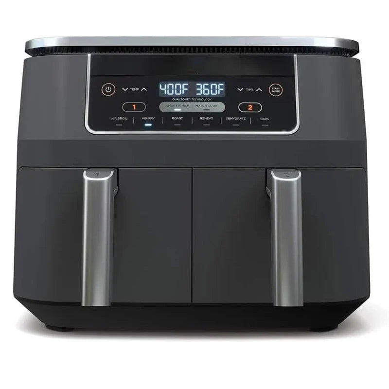 DZ401 Foodi 10 Quart 6-in-1 DualZone XL 2-Basket Air Fryer with 2 Independent Frying Baskets - image 1