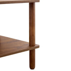 39-Inch Coffee Table with Two-Tier Design and Rubberwood Legs - image 29