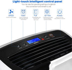 30 Pint Dehumidifier for Home Basements Bedroom Garage, Mid-Size Portable with Continuous Drain Hose Outlet and Wheel, 4 Gallons/Day Intelligent Humidity Control for Space Up to 1500 Sq Ft - image 10