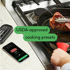 CHEF iQ Sense Smart Wireless Meat Thermometer with 3 Ultra Thin Probes, Unlimited Range Bluetooth Meat Thermometer, Digital Food Thermometer - image 9