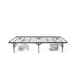 Brookside Foldable Full-Size Platform Bed Frame with Integrated Box Spring - image 2