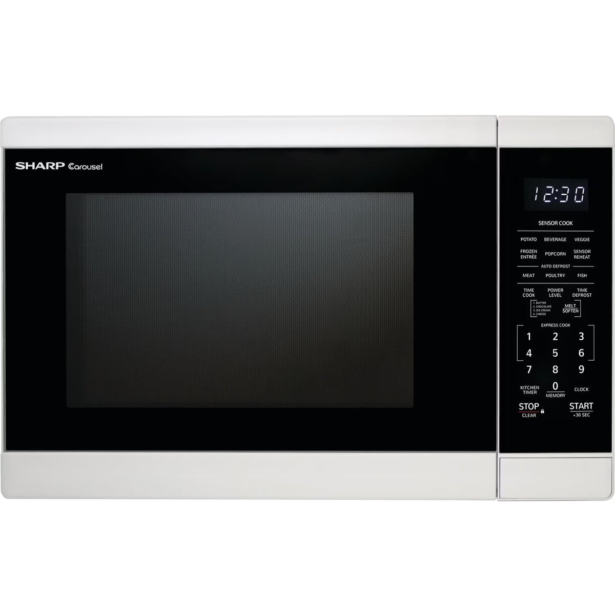 Sharp 1.4 - Cu. Ft. Countertop Microwave Oven in Black - image 3