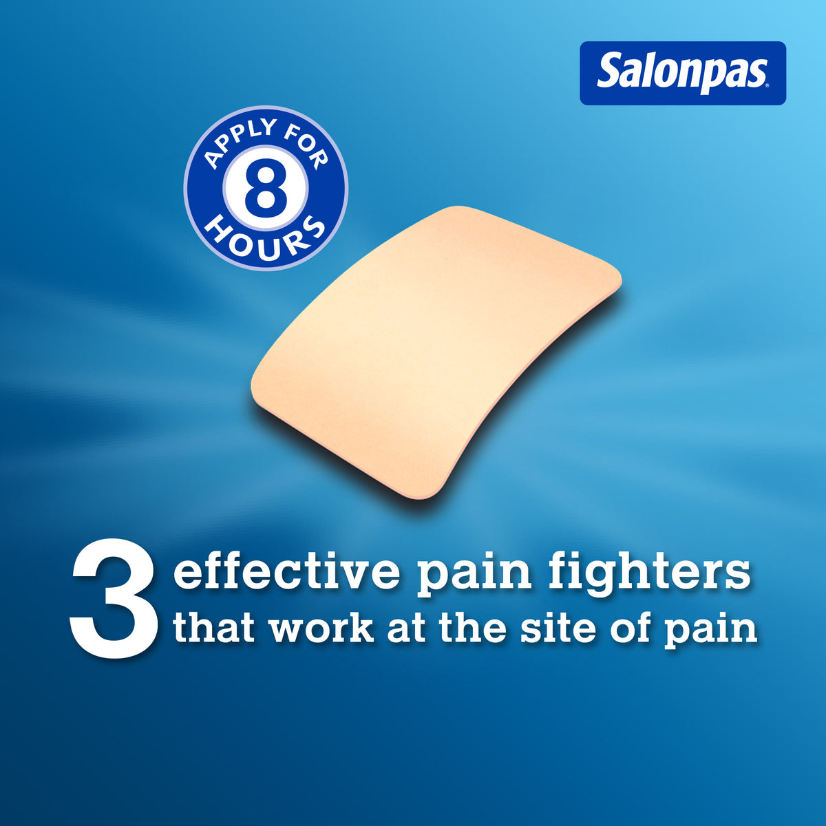 Salonpas Pain Relieving Patch, 140 Patches - image 2