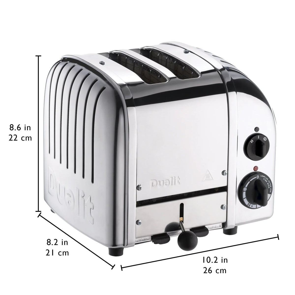Dualit New Generation Classic 2-Slice Toaster in Stainless Steel - image 6