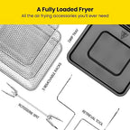 CHEFMAN Multifunctional Digital Air Fryer+ Rotisserie, Dehydrator, Convection Oven - image 4