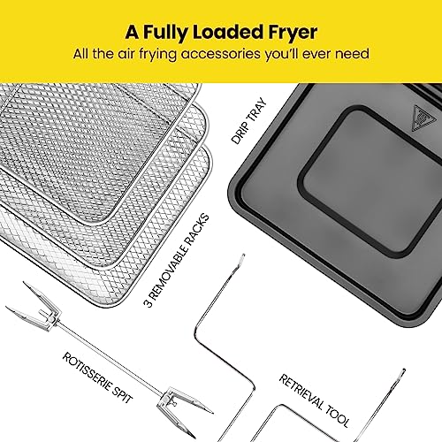 CHEFMAN Multifunctional Digital Air Fryer+ Rotisserie, Dehydrator, Convection Oven - image 4