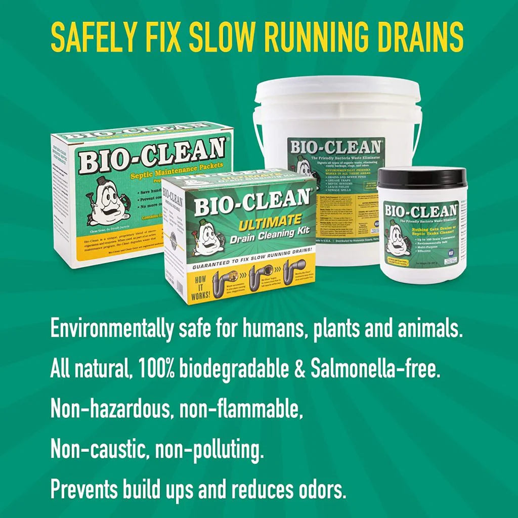 Bio-Clean natural drain cleaner, suitable for septic tanks and grease traps, environmentally friendly - image 4
