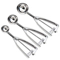 JUNADAEL J Cookie Scoop Set, Include 1 Tablespoon/ 2 Tablespoon/ 3 Tablespoon, 3pcs Cookie Scoops for Baking, Portion Scoop, Ice Cream Scoop with - image 1