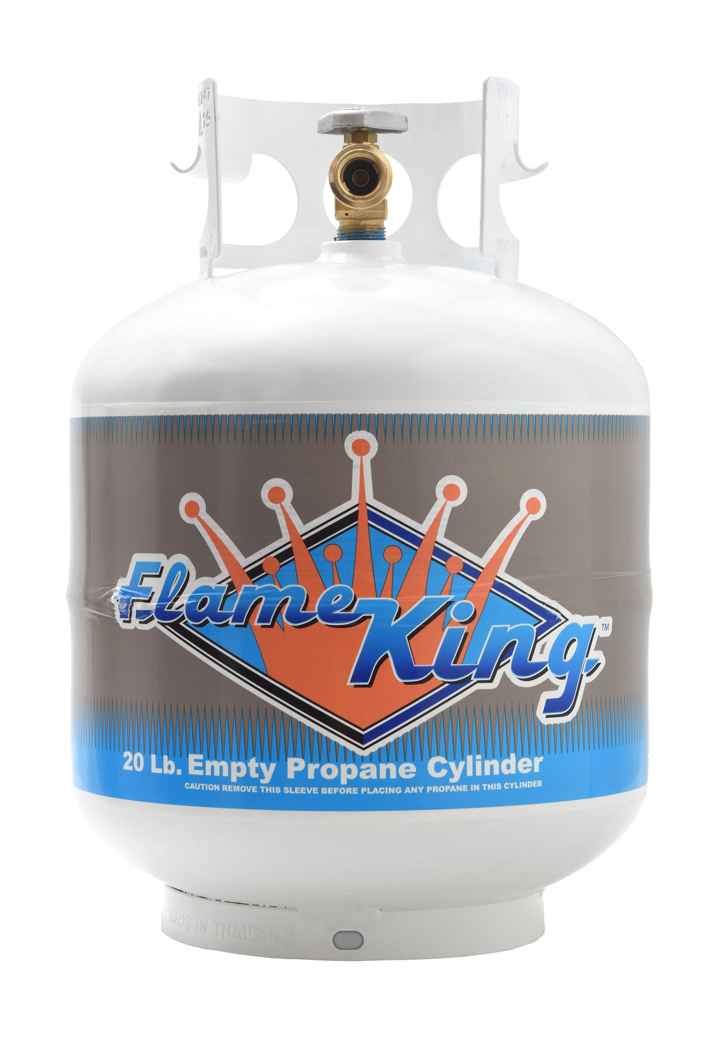 Flame King 20 lb Propane Tank LP Cylinder Gas Tank with Type 1 Overfill Protection Device Valve (Ships Empty) - image 1