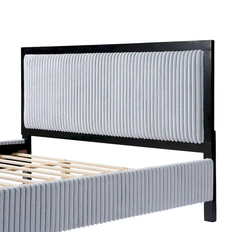 Christopher Knight Home Upholstered Platform Bed with Soft Headboard - King/Queen Size - image 6