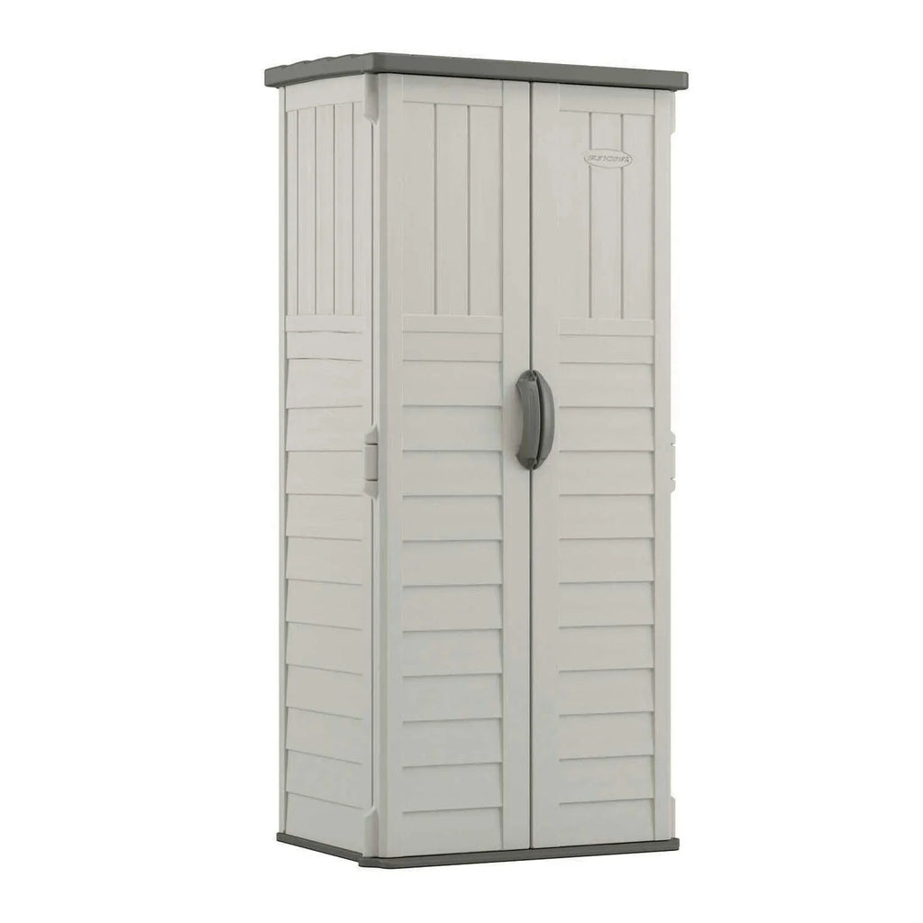 Suncast BMS1250 Resin Vertical Storage Shed Building, 22 cubic feet - image 1