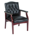 Classic Black Guest Chair by Boss - image 3