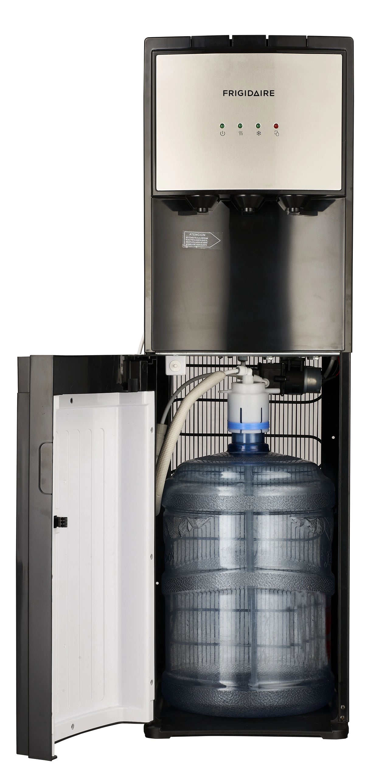 Frigidaire, 5 Gallon Bottom Loading Hot and Cold Water Dispenser EFWC505, Stainless Steel - image 2