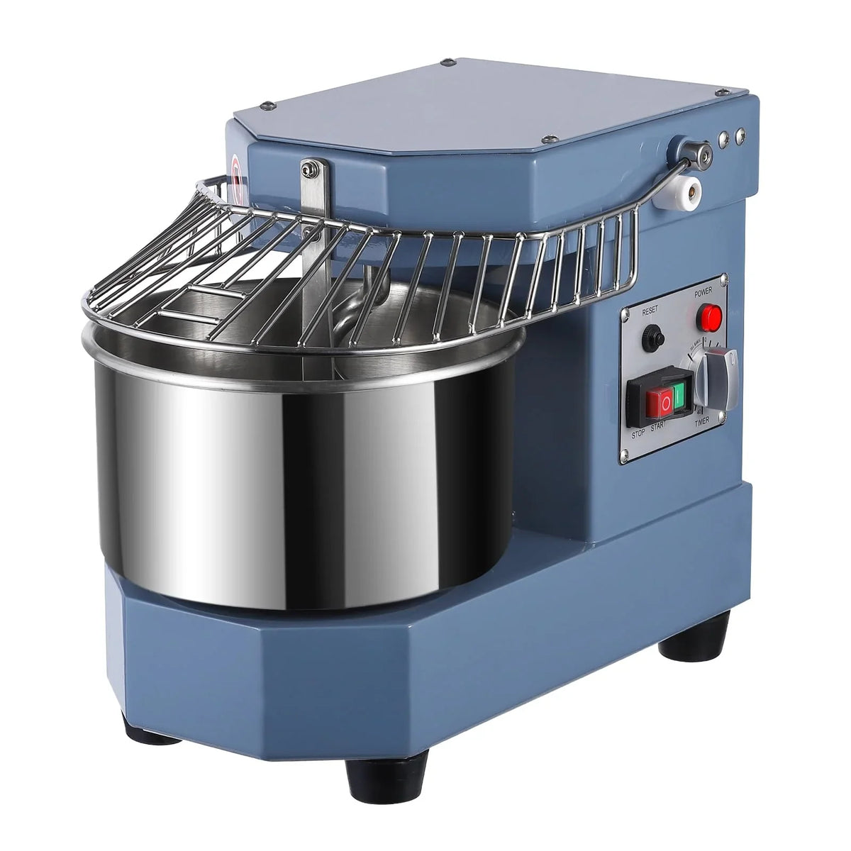 2025  8Qt Commercial Food Mixer, 450W Dual Rotating Dough Kneading Machine w Food-grade Stainless Steel Bowl, Security Shield & Timer, Commercial - image 1