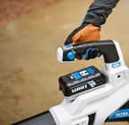 HART 40-Volt Cordless SUPERCHARGE Brushless 650 CFM Blower (1) 5.0 Ah Lithium Ion Battery - image 10