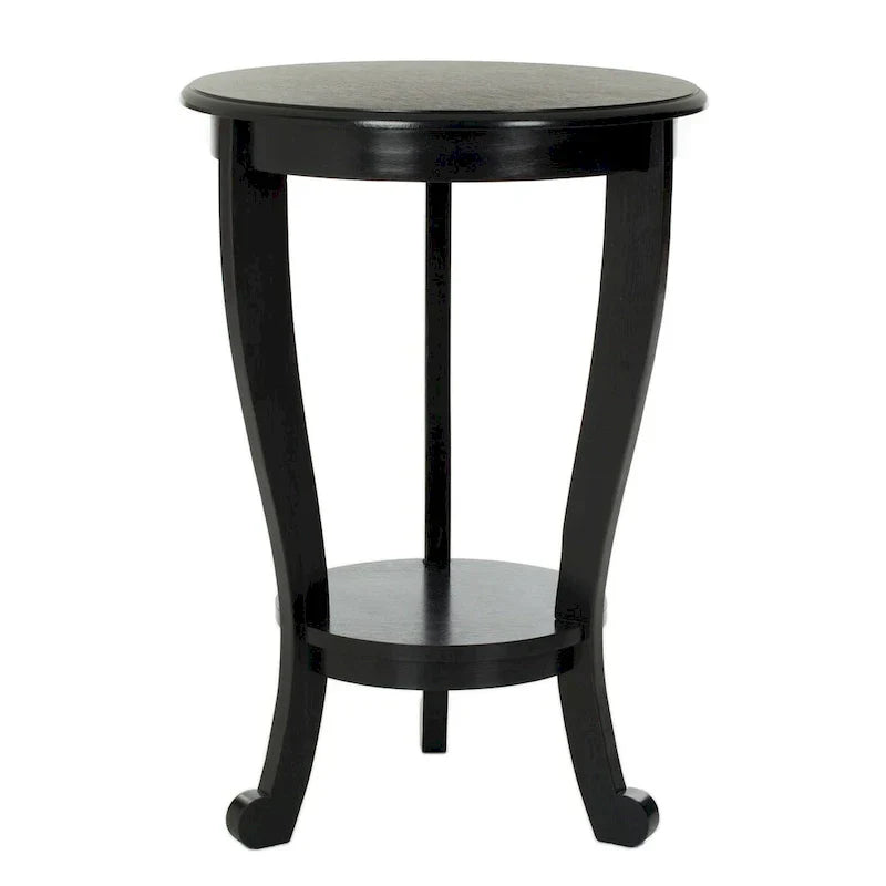SAFAVIEH Carlotta Grey Pedestal Side Table - Dimensions: 18.1" W x 18.1" D x 26" H - image 9