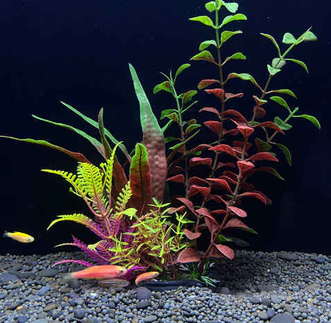 Fish Tank Decoration Artificial Aquarium Plant Plastic Water Plant - image 7