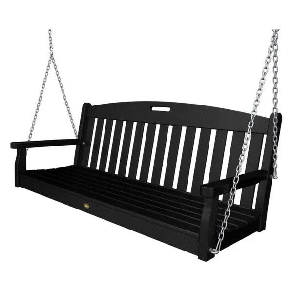 Trex Outdoor Furniture Yacht Club Swing - Charcoal Black - image 1