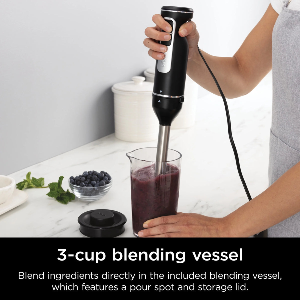 Ninja 750W Blender, Black - image 3