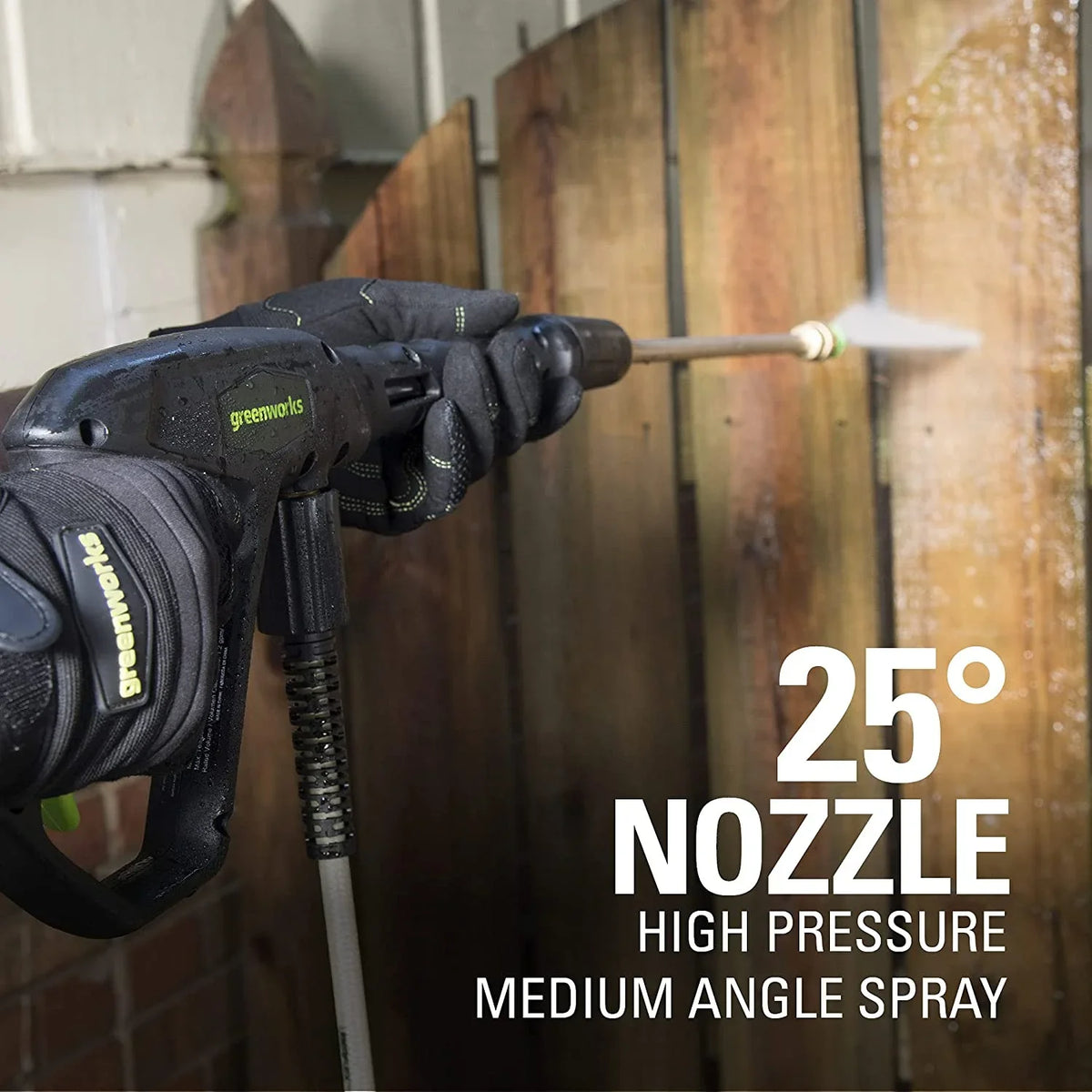 Greenworks 2000 PS at I 1.1 GPM Cold Water Electric Pressure Washer 5111802 - image 6
