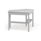 SEI Furniture Crescent Corner Desk in White Birch - image 5