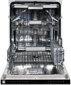 Kenmore Elite 24" Built-in Stainless Steel Tub Dishwasher, TotalFlex 3rd Rack, SmartWash, Energy Star Certified, White - image 2