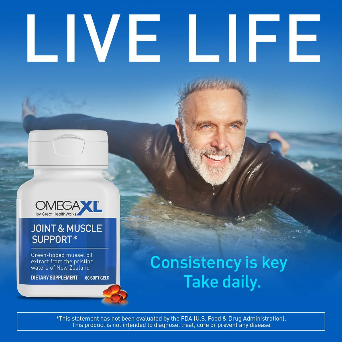Omegaxl, Supplement Green - Lipped Mussel Oil - 60 Softgels - image 2