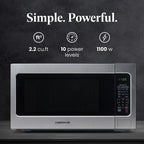 Farberware FMGZ09BKA 0.9 Cu. Ft. Microwave Oven, 900W, Digital Control, LED Display, 6 Cooking Presets, Black - image 52