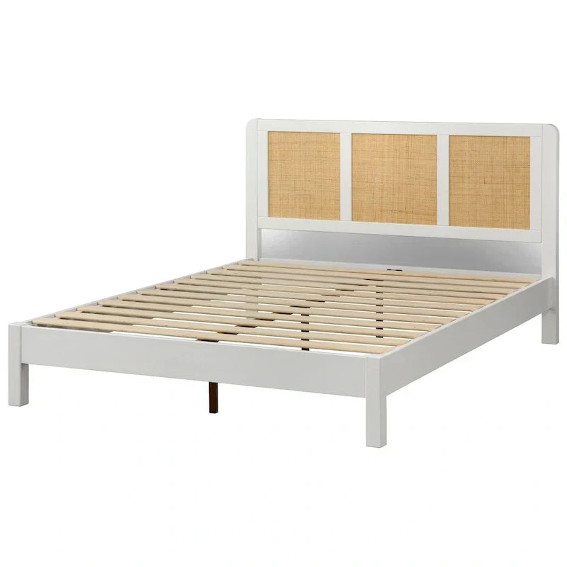 Lifestorey Larkin Queen Platform Bed in Mid-Century Style - image 6