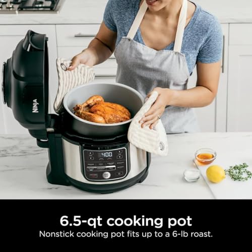 Ninja® Foodi® 10 in 1 6.5 Quart Pro Pressure Cooker Air Fryer Multicooker, Stainless, OS300: Home & Kitchen - image 4