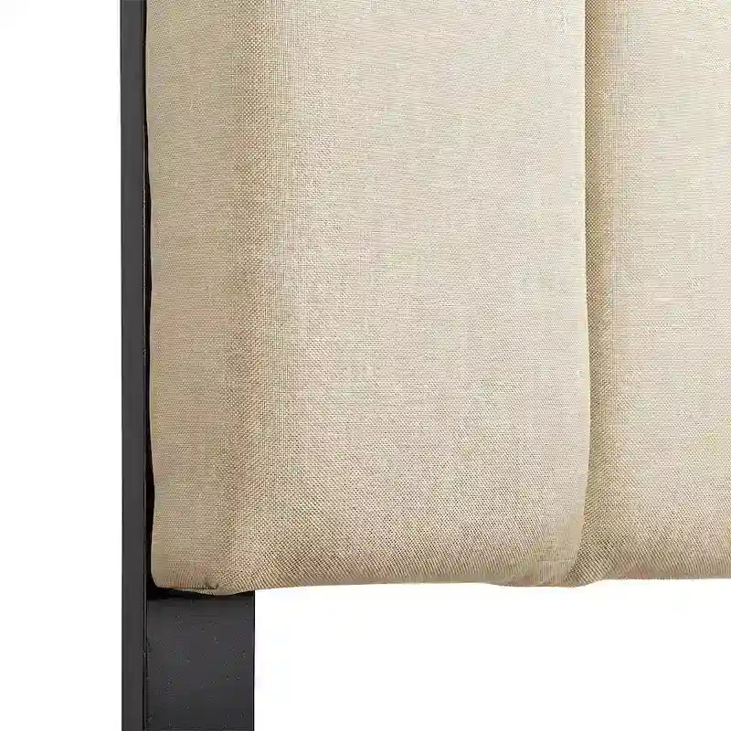 CorLiving Helena King Size Velvet Tufted Headboard - image 11