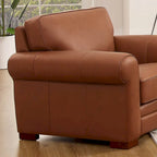 Hydeline Brookfield Premium Top Grain Leather Sofa and Chair Set - image 17