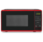 0.7 cu. ft. Countertop Microwave Oven, 700 Watts (Color : Red) - image 1
