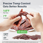 Meat jerky food dehydrator, 600 watt dehydration dryer - image 6