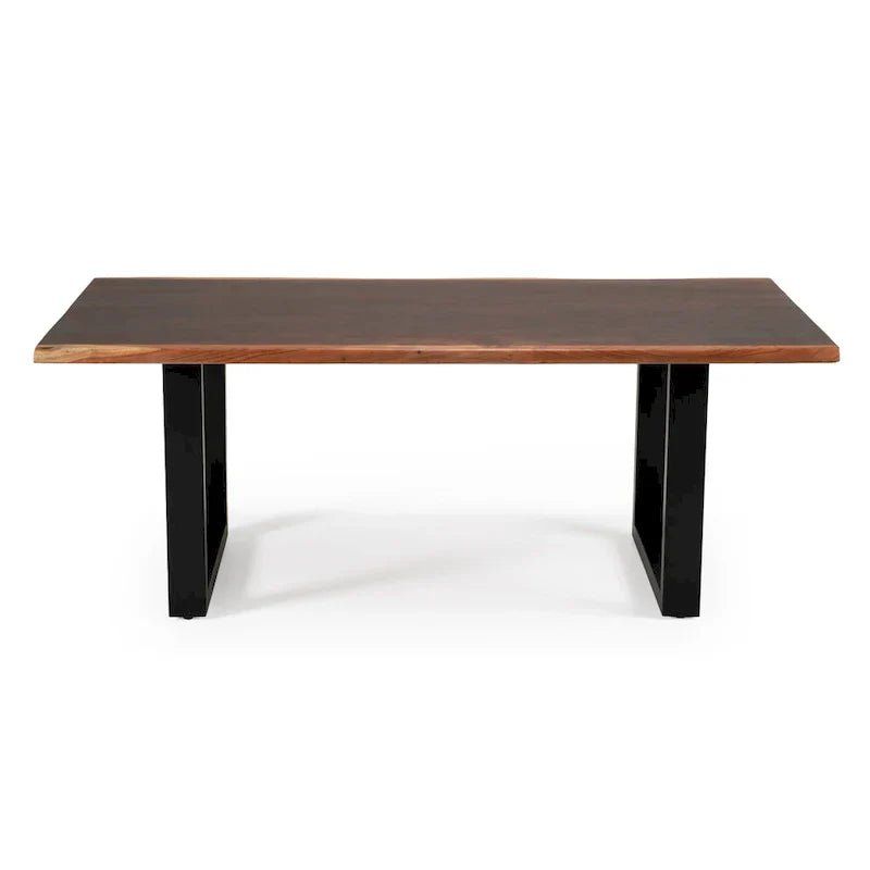 Modrest Taylor Contemporary Live Edge Wooden Dining Table - image 3