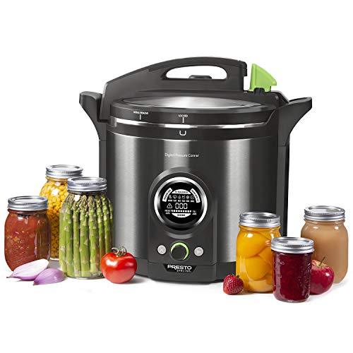 Presto 02144 12Qt Digital Canner, Black Stainless - image 5