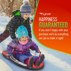 Flybar Kids 36' Rocket Foam Toboggan Snow Sled for Kids with Slick Bottom for Kids, Ages 6+ - image 7