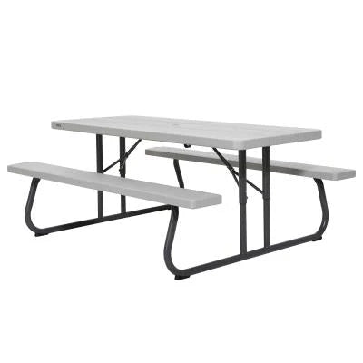 6-Foot Classic Folding Picnic Table 48 - image 6
