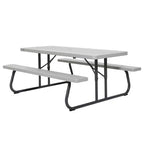 6-Foot Classic Folding Picnic Table 48 - image 6
