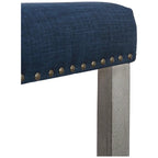 Set of 2 Jameson Gray Upholstered Polyester 29-Inch Bar Stools - image 8