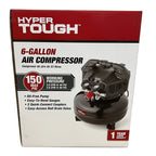 Hyper Tough Black 150 PSI Oil-Free Pancake Air Compressor 6 gal - image 7