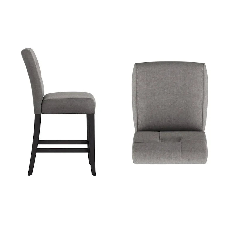 Brda Keyhole Counter Height High Back Stools - Set of 2 - image 11