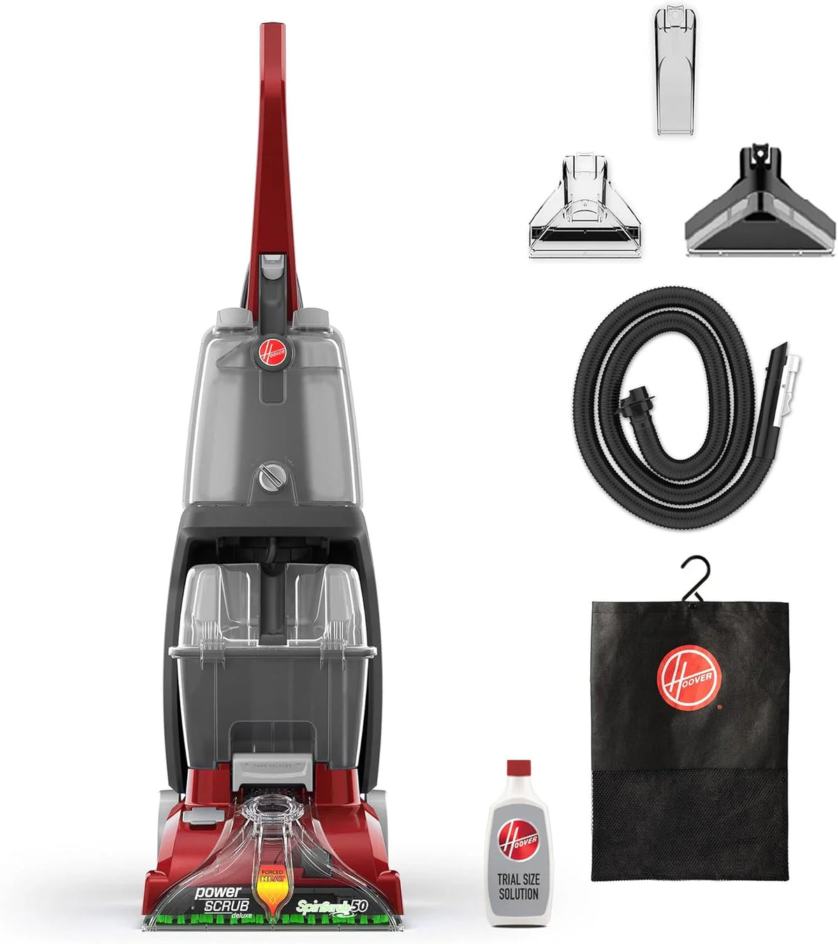 Hoover PowerScrub Deluxe Carpet Cleaner Machine for Carpet and Upholstery - image 2