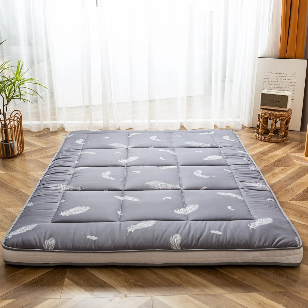 Maxyoyo Extra Thick Futon Floor Mattress, Padded Japanese Folding Roll Up Mattress Sleeping Pad, Foldable Camping Portable Mattress Shikibuton - image 7