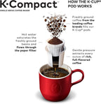 Single-Serve K-Cup Pod Coffee Maker, Black, 2.3 - image 7